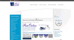 Desktop Screenshot of portale.pisaonline.it